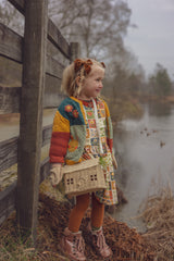 Patchwork Blooms Dress | Stock