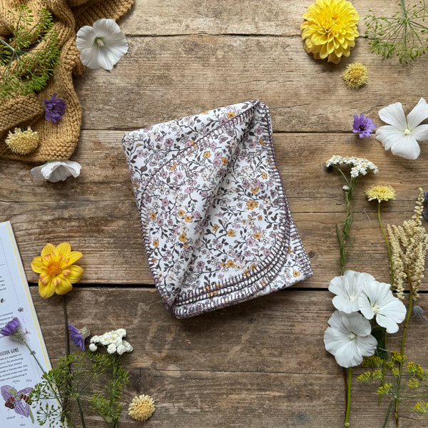 Petal Breeze Eco Fleece Pram Blanket