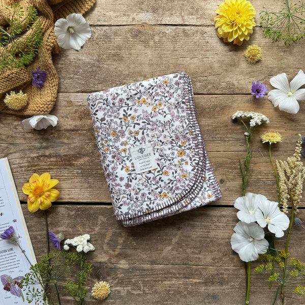 Petal Breeze Eco Fleece Pram Blanket