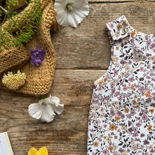 Petal Breeze Long Romper