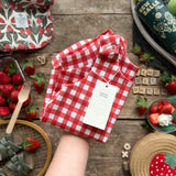Picnic Check Bloomer Romper