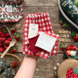 Picnic Check Footed Romper