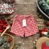 Picnic Check Short Set
