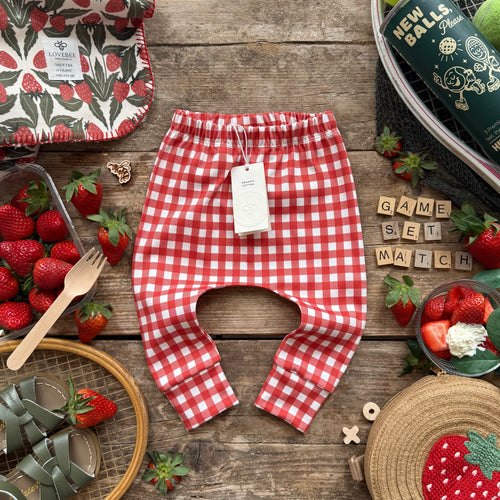 Picnic Check Harem Leggings