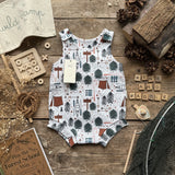 Pine And Paddle Bloomer Romper