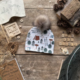 Pine And Paddle Bobble Hat