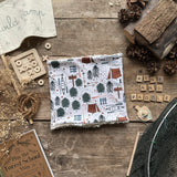 Pine And Paddle Printed Snood