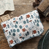 Pine and Paddle Teddy Blanket