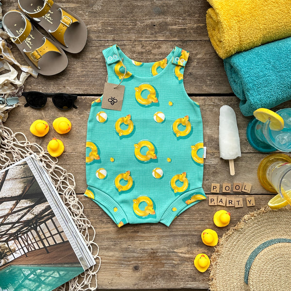 Pool Party Bloomer Rompers | Ready To Post