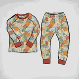 Pumpkin Meadow Long BeeJamas