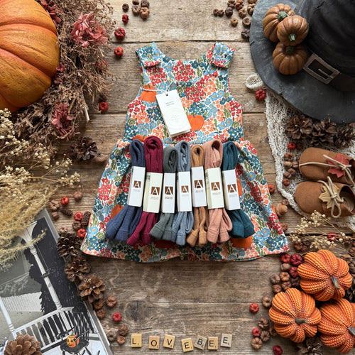 Pumpkin Meadow | Style With Bee | Tights