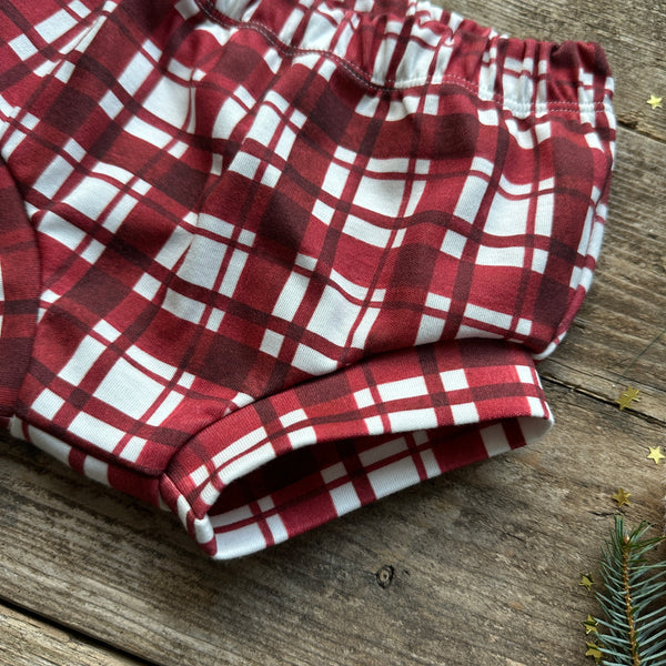 Red Check Bloomers | Ready To Post