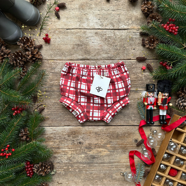 Red Check Bloomers | Ready To Post