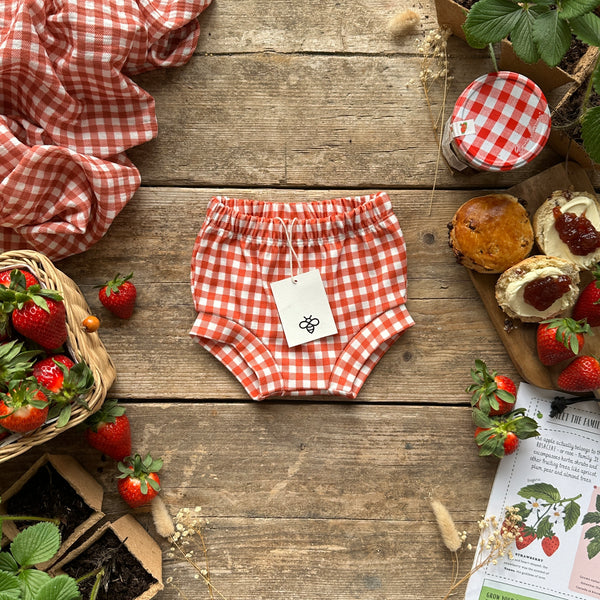 Red Gingham Bloomers | Ready To Post