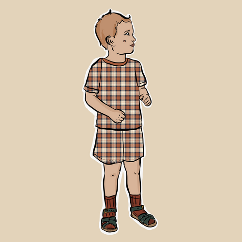 Rustic Plaid Short BeeJamas
