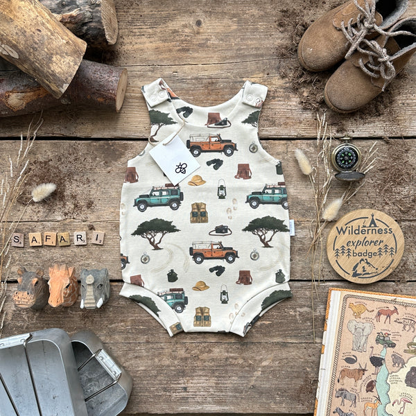Safari Bloomer Romper