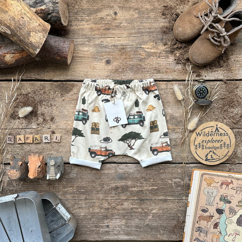 Safari Rolled Shorts | Ready To Post