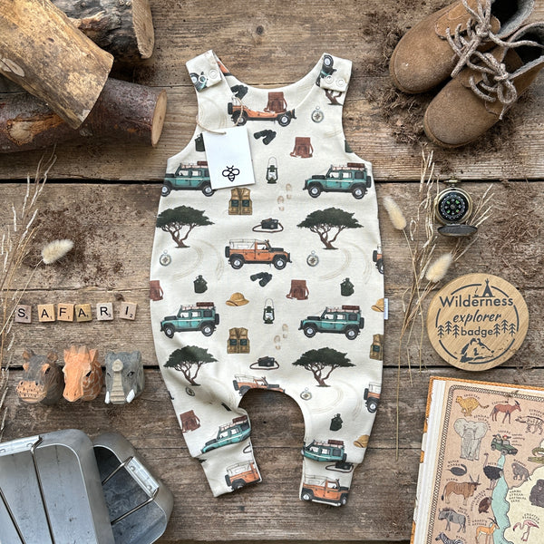Safari Long Romper