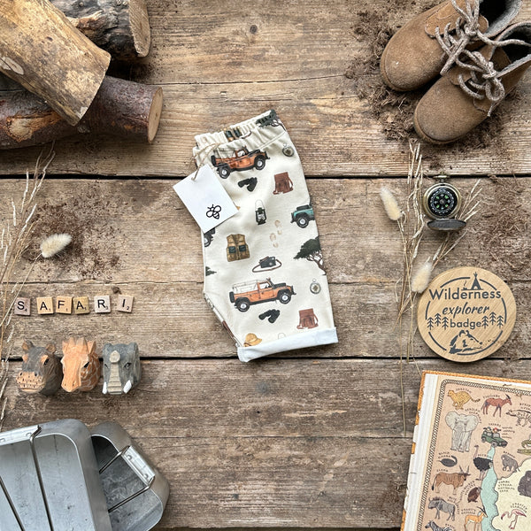 Safari Slim Rolled Shorts