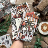 Safari Storybook Slim Leggings