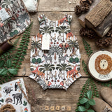 Safari Storybook Bloomer Romper