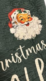 Santa Stripe Childrens Quilt