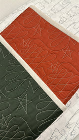Santa Stripe Childrens Quilt