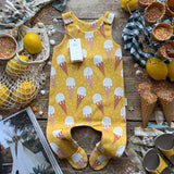 Sunshine & Sprinkles Collection Samples | Footed Rompers | Stock