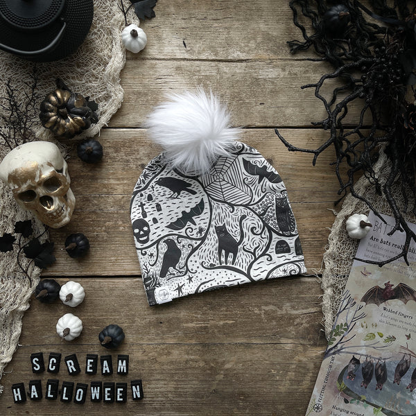 Scream Halloween Bobble Hat | Ready To Post