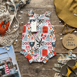 Seaview Sketches Bloomer Romper