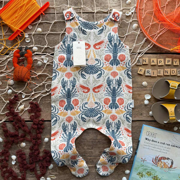 Snappy Friends Footed Romper | Ready To Post