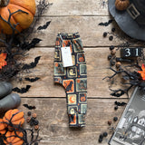 Spooky Stamps Harem Leggings | Ready To Post