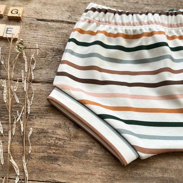 Spring Stripe Cuffed Shorts | Ready To Post