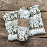 Stag Mountain Organic Double Gauze Swaddle | BRAND NEW