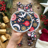 Starry Night Noel Breast Pads