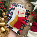Starry Night Noel | Style With Bee | Socks
