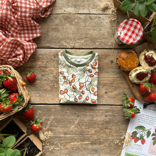 Strawberries T-Shirt | Short Sleeve