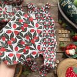 Strawberry Serve Dribble Bib