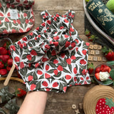 Strawberry Serve Knot Bow Headband