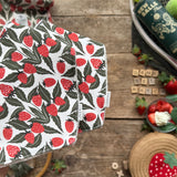 Strawberry Serve Dribble Bib