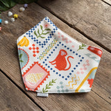 Summer Art Dribble Bib