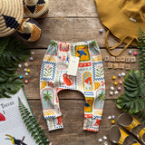 Summer Art Harem Leggings
