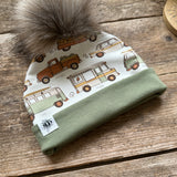 Summer Printed Bobble Hat | Sample SALE