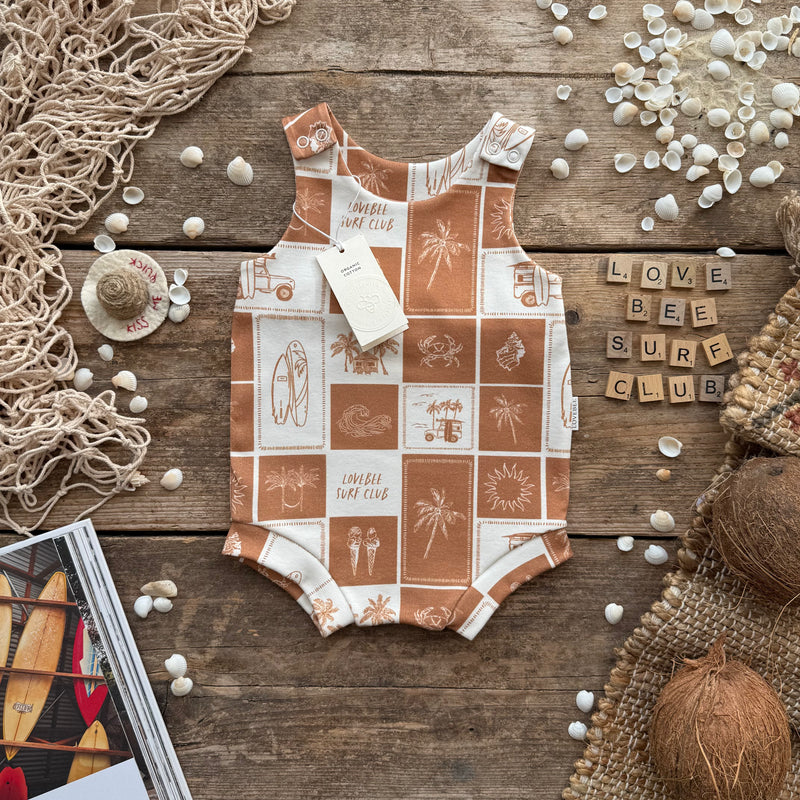 Surf Club Bloomer Romper | Ready To Post