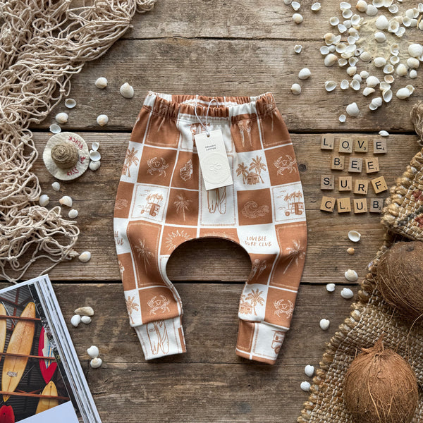 Surf Club Coral Harem Leggings | Ready To Post