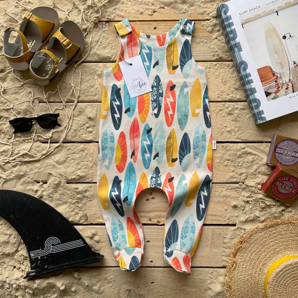 Surf Boards Long Romper | Ready To Post