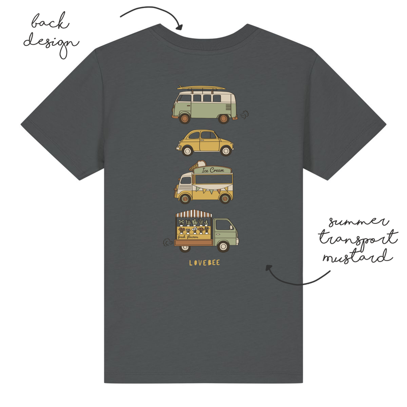 LoveBee T-Shirts | Transport | Dark Grey