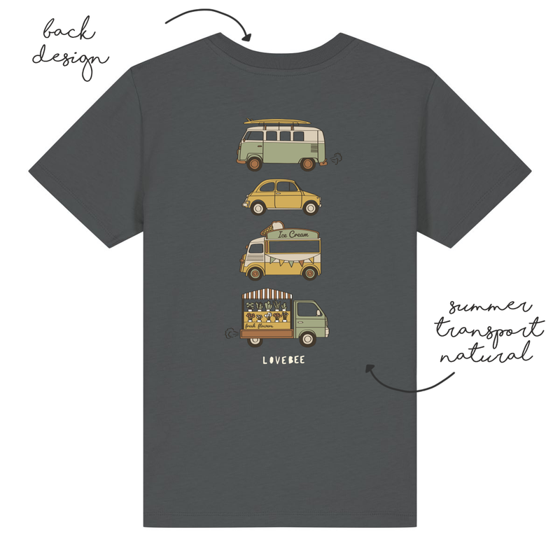 LoveBee T-Shirts | Transport | Dark Grey