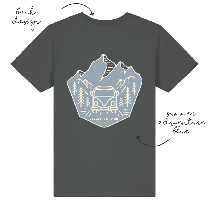 LoveBee T-Shirts | Summer Adventure | Dark Grey