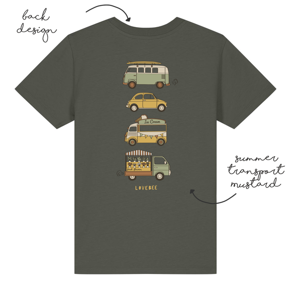 LoveBee T-Shirts | Transport | Forest Green